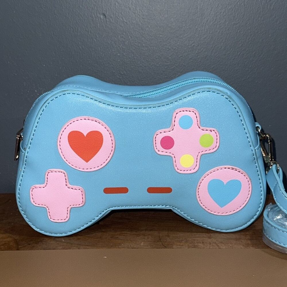 NEW One More Level game controller handbag adjustable crossbody strap retro - Picture 12 of 12